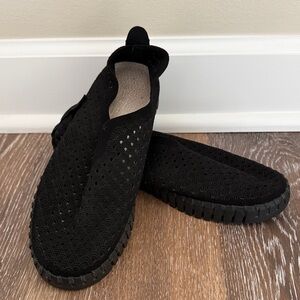 Ilse Jacobsen Black Slip-On Shoes